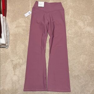 Abercrombie flare yoga pants
